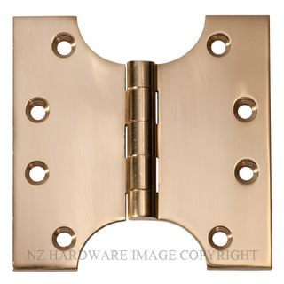 SDG 2480 PB HINGE PARLIAMENT 100X100MM POLISHED BRASS