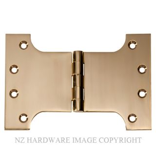 SDG 2482 PB HINGE PARLIAMENT 100X150MM POLISHED BRASS