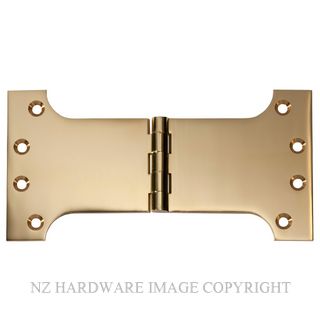 SDG 2484 PB HINGE PARLIAMENT 100 X 200MM POLISHED BRASS