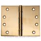 SDG 2490-2493 BROAD BUTT POLISHED BRASS