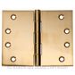 SDG 2490-2493 BROAD BUTT POLISHED BRASS