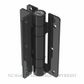 D&D TECH KF3A1BL KWIKFIT S3 ALUM 1" WALL HINGE PAIR BLACK