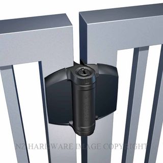 D&D TECH TCHD1L2S3BT TCS3 TCHD1 + 2 ALIGN LEG WITH BLACK TRIM (PACK OF 2 HINGES)