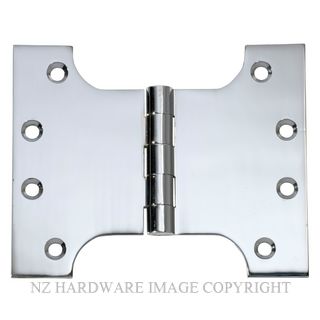SDG 2681 CP HINGE PARLIAMENT 100 X 125MM CHROME PLATE