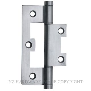 SDG 2798 SC HINGE HIRLINE 89X35MM SATIN CHROME