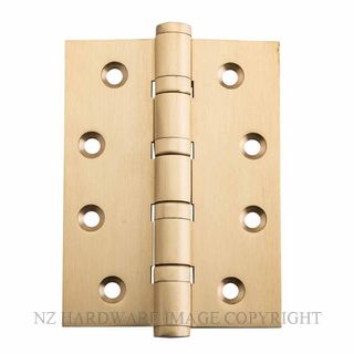 SDG 2813 - 2814 FIXED PIN HINGES SATIN BRASS