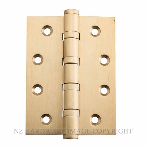 SDG 2813 - 2814 FIXED PIN HINGES SATIN BRASS