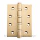 SDG 2813 - 2814 FIXED PIN HINGES SATIN BRASS