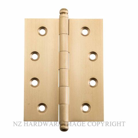 SDG 2828 SB HINGE LOOSE PIN BALL 100X75MM SATIN BRASS