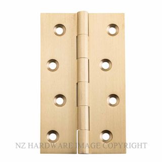 SDG 2822 SB HINGE FIXED PIN 100X60MM SATIN BRASS