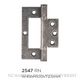 SDG 2847 SB HINGE HIRLINE BALL BEARING 100X49MM SATIN BRASS