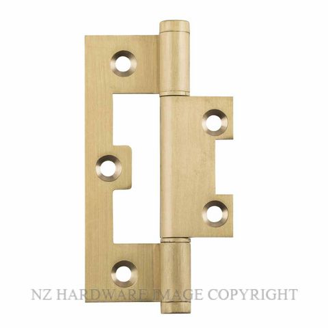 SDG 2848 SB HINGE HIRLINE BALL BEARING 89X35MM SATIN BRASS