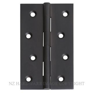 SDG 2972 MB HINGE FIXED PIN 100X60MMX2.5MM MATT BLACK