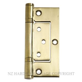 SDG 2497 PB HINGE HIRLINE BALL BEARING 100X49MM POLISHED BRASS