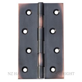 SDG 2572 AC HINGE FIXED PIN 100X60MM ANTIQUE COPPER