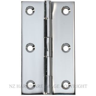 SDG 2670 CP HINGE FIXED PIN 89X50MM CHROME PLATE