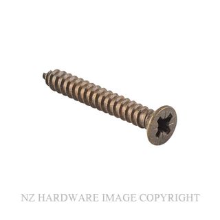 SDG SCHINGEAB32 AB HINGE SCREW 32X10 GAUGE ANTIQUE BRASS