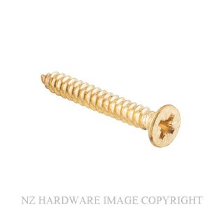 SDG SCHINGEPB32 PB HINGE SCREW 32X10 GAUGE POLISHED BRASS
