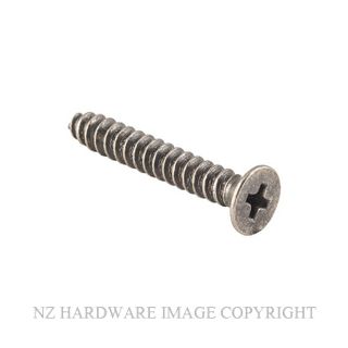 SDG SCHINGERN32 RN HINGE SCREW 32X10 GAUGE RUMBLED NICKEL