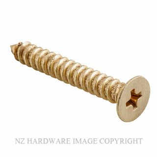SDG SCHINGESB32 RN HINGE SCREW 32X10 GAUGE SATIN BRASS
