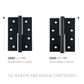 SDG 2995-2996 LIFT OFF HINGES MATT BLACK