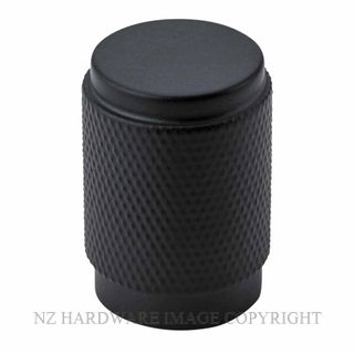 IVER 0583 BRUNSWICK CUPBOARD KNOB 20MM MATT BLACK