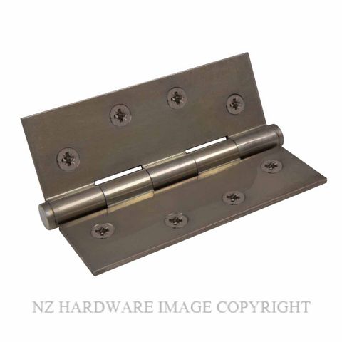 WINDSOR 5906 NB HINGE BRASS LOOSE PIN FLAT TIP 102X76 NATURAL BRONZE