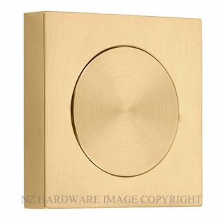 IVER 17128 SQUARE BLANK ROSE BRUSHED GOLD PVD