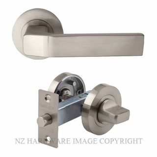 WINDSOR 7060 BN ASTRON - QUBE PRIVACY SET BRUSHED NICKEL