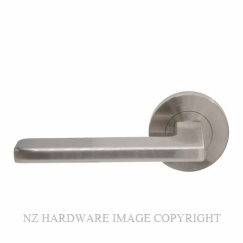 WINDSOR GALAXY VECTOR BN LEVER ON ROSE HANDLES BRUSHED NICKEL