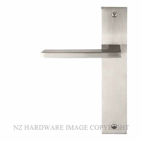 WINDSOR VECTOR ELITE LEVER ON PLATE HANDLES BRUSHED NICKEL