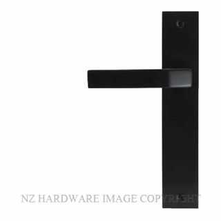 WINDSOR QUBE ELITE LEVER ON PLATE HANDLES MATT BLACK