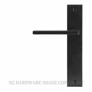 WINDSOR VECTOR ELITE LEVER ON PLATE HANDLES MATT BLACK