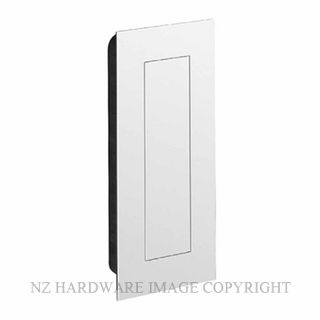 JNF IN.16.402.P RECTANGULAR FLUSH HANDLE WITH COVER POLISHED STAINLESS