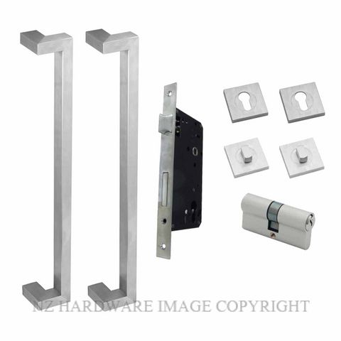 SCHLAGE SRS11 ANDOR-EURO LOCKSET ENTRY DOOR SET