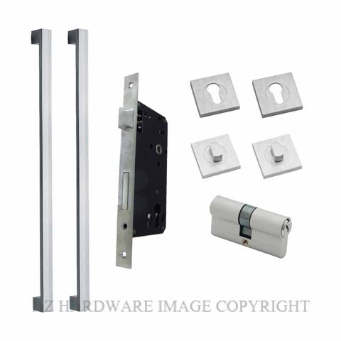 SCHLAGE SRS19 VERTA-EURO LOCKSET ENTRY DOOR SET