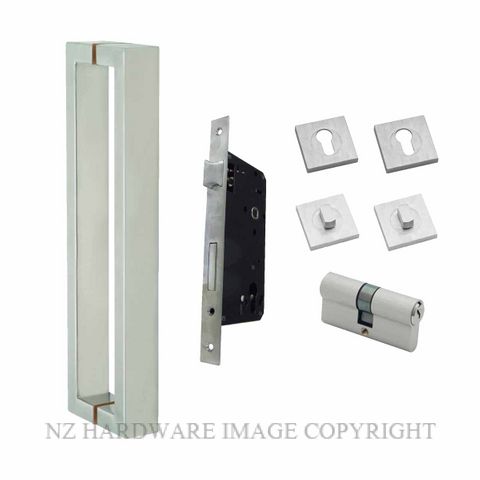 SCHLAGE SRS14 TRENTO-EURO LOCKSET ENTRY DOOR SET