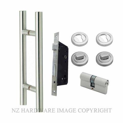SCHLAGE SRS17 CORFU-EURO LOCKSET ENTRY DOOR SET