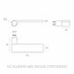 JNF IN.00.313.RC08M OUTLINE HANDLE SET BLACK