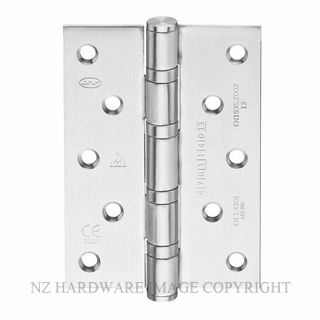 JNF IN.05.020.125.CF SECURITY BUTT HINGE 125X90MM SATIN STAINLESS