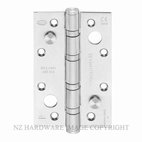 JNF IN.05.020.S.CF.316 SECURITY HINGE 316 SATIN STAINLESS