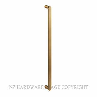 LEGGE LUXE TENOR PULL HANDLES UNLACQUERED SATIN BRASS