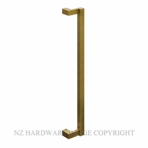 LEGGE LUXE CORNET PULL HANDLES SATIN BRASS