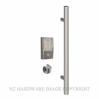 SCHLAGE SRS67 CORFU-ENCODE TURN LATCH ENTRY DOOR SET
