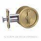 LOCKWOOD VIVCAV2/SBPVD VIVID CAVITY SLIDER PRIVACY SET SATIN BRASS