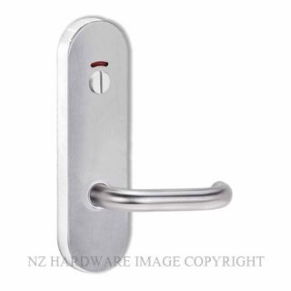 LOCKWOOD L2814/70SC EXTERIOR INDICATING PRIVACY HANDLE PLATE SATIN CHROME