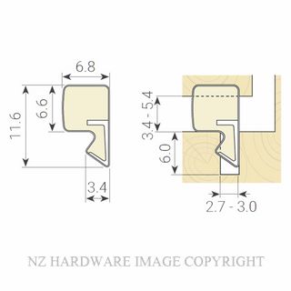 SCHLEGEL AQ63BLK AQUAMAC SEAL 300 METRE BLACK