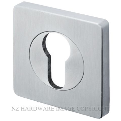 SCHLAGE V11012-S VERTA EURO CYL ESCUTCHEON SSS