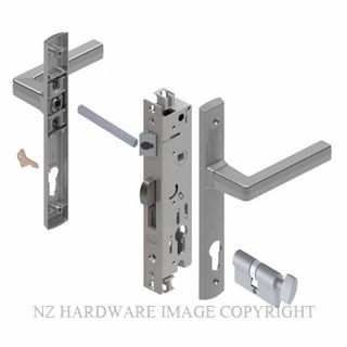 YALE PL8300229SC ACACIA 30MM 4PT 13MM KEY-TURN LOCKSET SATIN CHROME