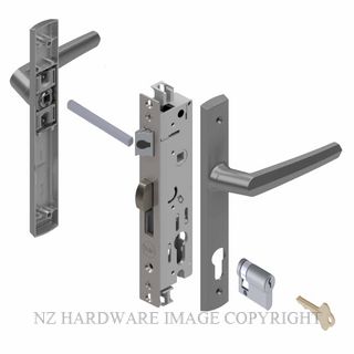 YALE PL8300327P ARIA 30MM 4PT 13MM INT-KEY LOCKSET POWDERCOAT